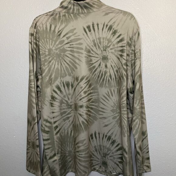 NWT New 32 Degrees 1/2 Zip Tie Dye Green Pullover Size XXL - Picture 9 of 9